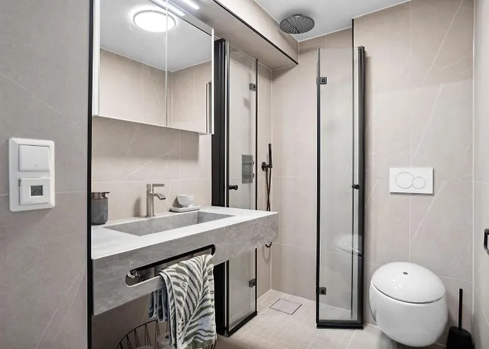 דירה Luxurious Arctic Aurora Apartment טרומסה